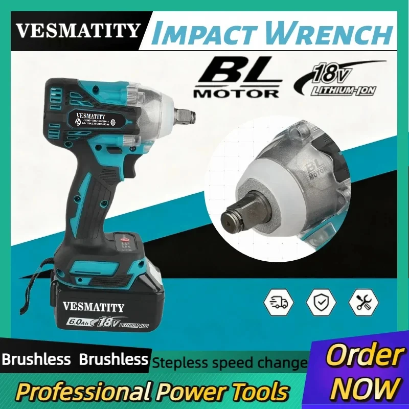 Makita Drill Dtw300 - Беспроводная электрическая отвертка DTW300, бесщеточный ударный