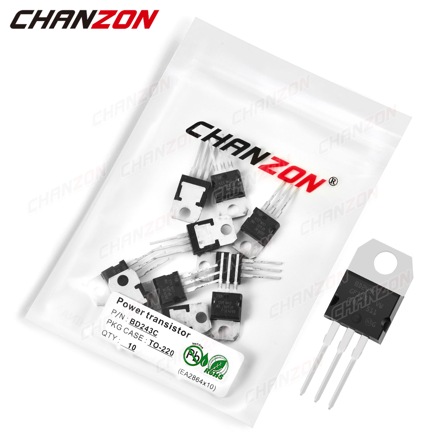 Diy Electronics For Sale - 10 шт., мощный биполярный транзистор BD243C