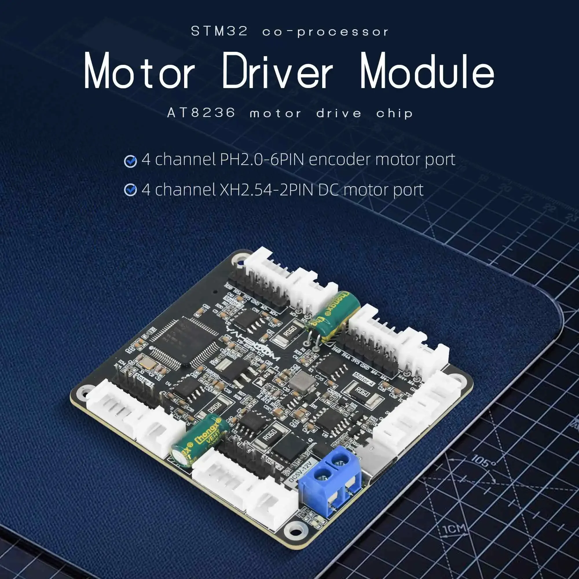 Модуль драйвера двигателя Yahb – обзор и цена Diy Electronic Modules