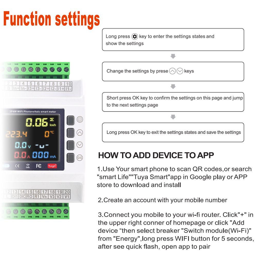 Умный счетчик энергии Tuya WiF – обзор и цена Diy Electronics Store