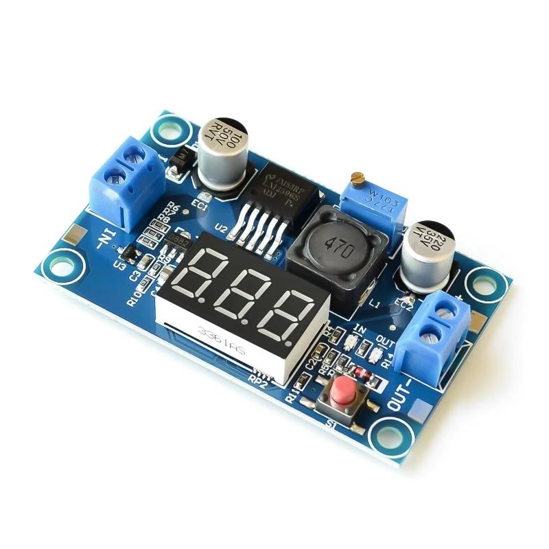 Модуль питания LM2596 с диспле – обзор и цена Diy Electronics Power Supply