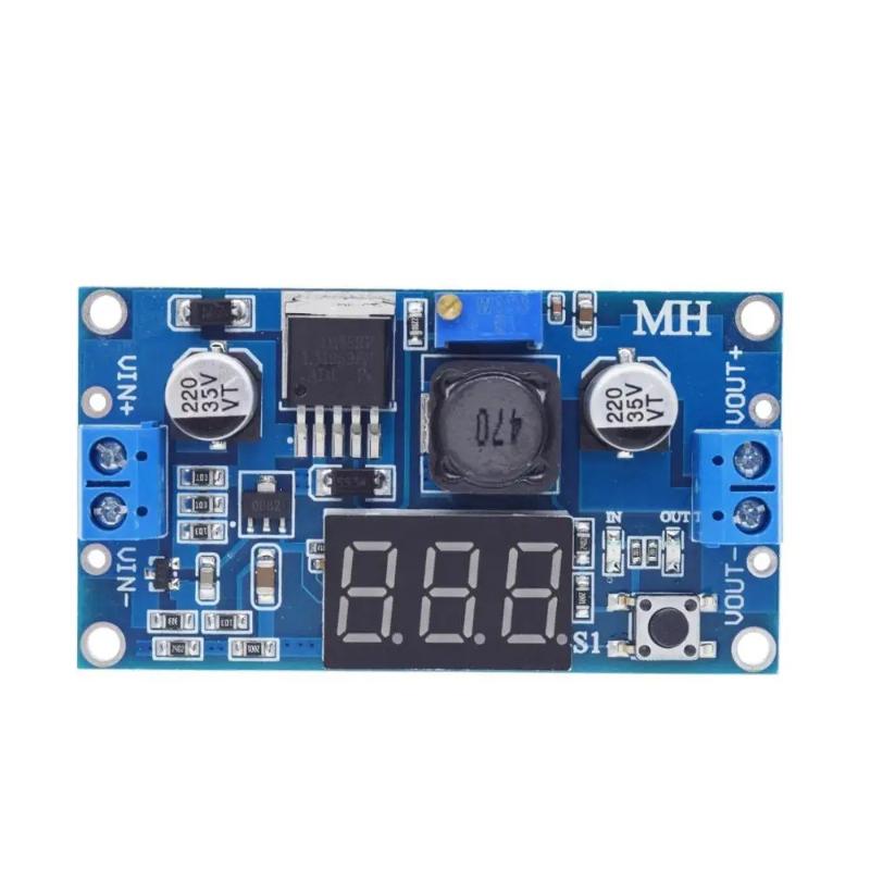 Модуль питания LM2596 с диспле – обзор и цена Diy Electronics Power Supply
