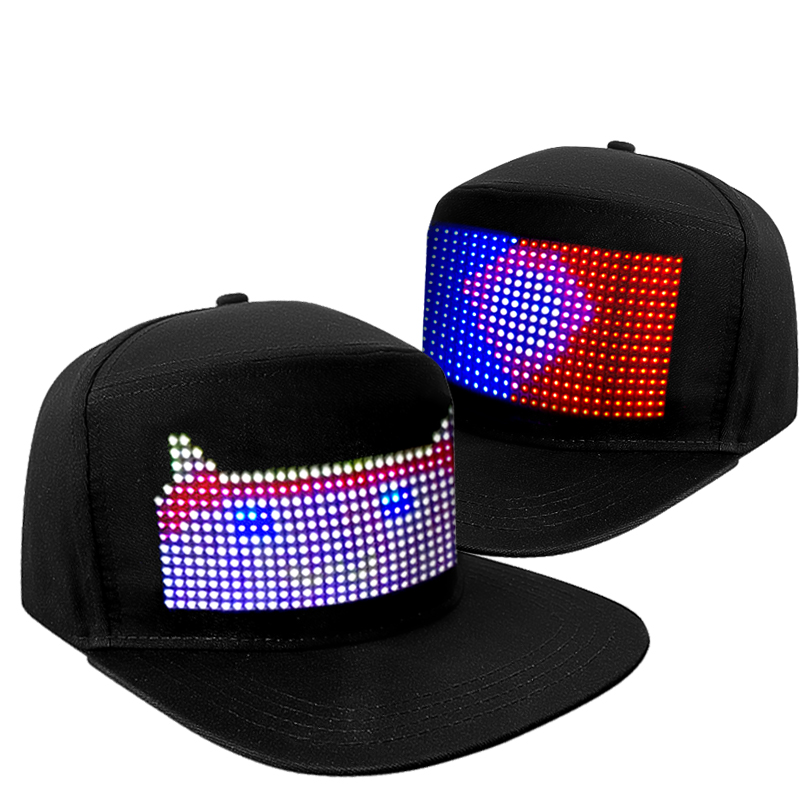 Умная LED-кепка с дисплеем: уп – обзор и цена Diy Electronics Logo