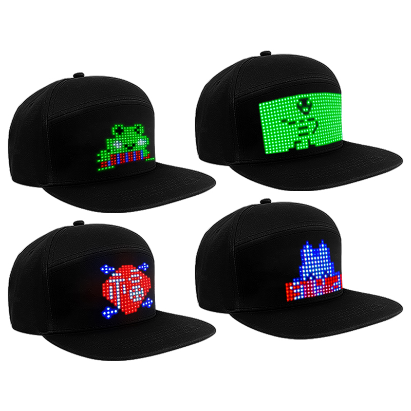 Умная LED-кепка с дисплеем: уп – обзор и цена Diy Electronics Logo