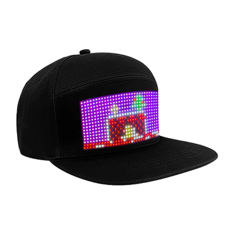 Умная LED-кепка с дисплеем: уп – обзор и цена Diy Electronics Logo