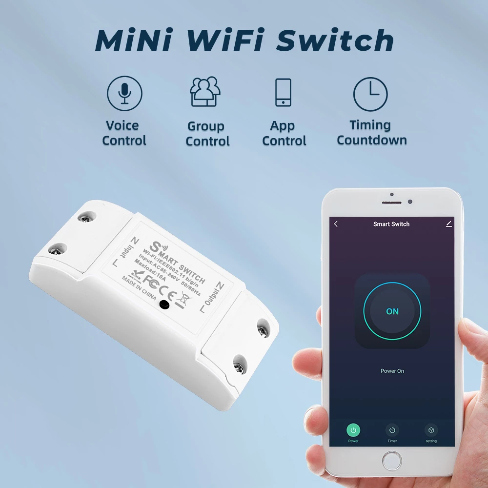 Миниатюрный Wi-Fi выключатель  – обзор и цена Diy Electronic Modules