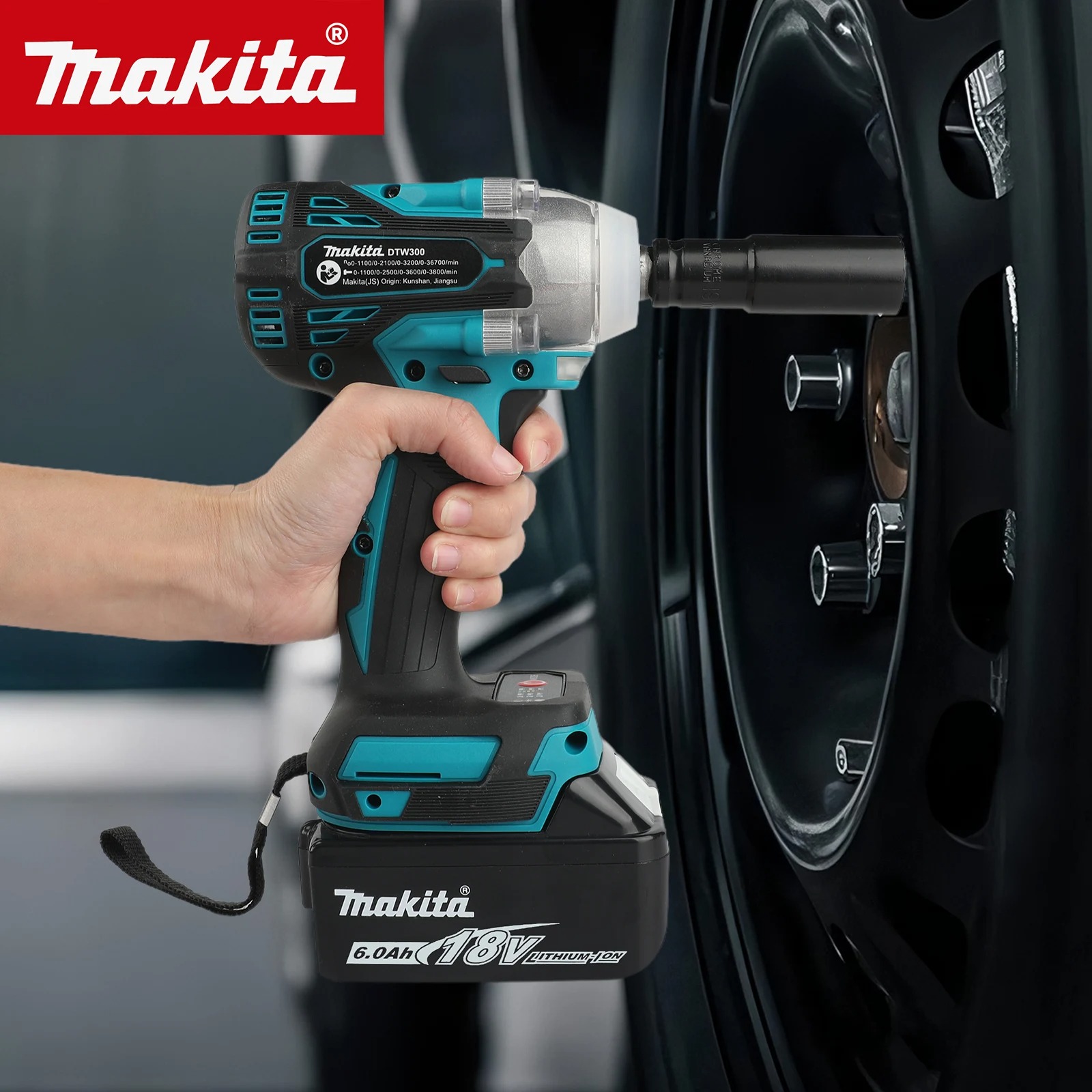 Бесщеточный ударный гайковерт  – обзор и цена Makita Drill Dtw300